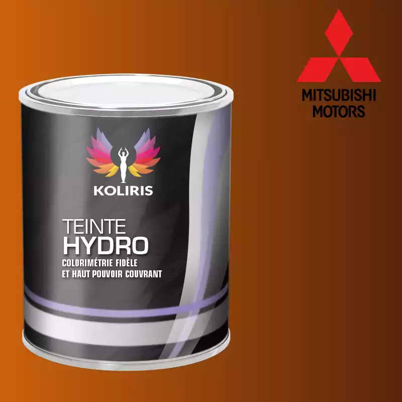 Peinture voiture hydro Mitsubishi