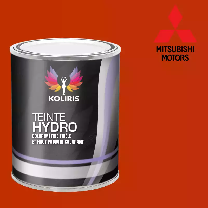 Peinture voiture hydro Mitsubishi