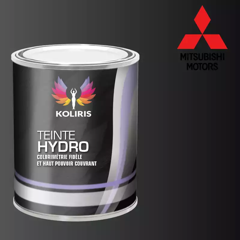 Peinture voiture hydro Mitsubishi