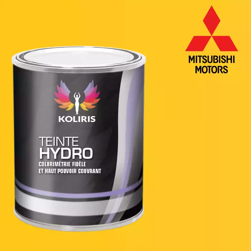 Peinture voiture hydro Mitsubishi