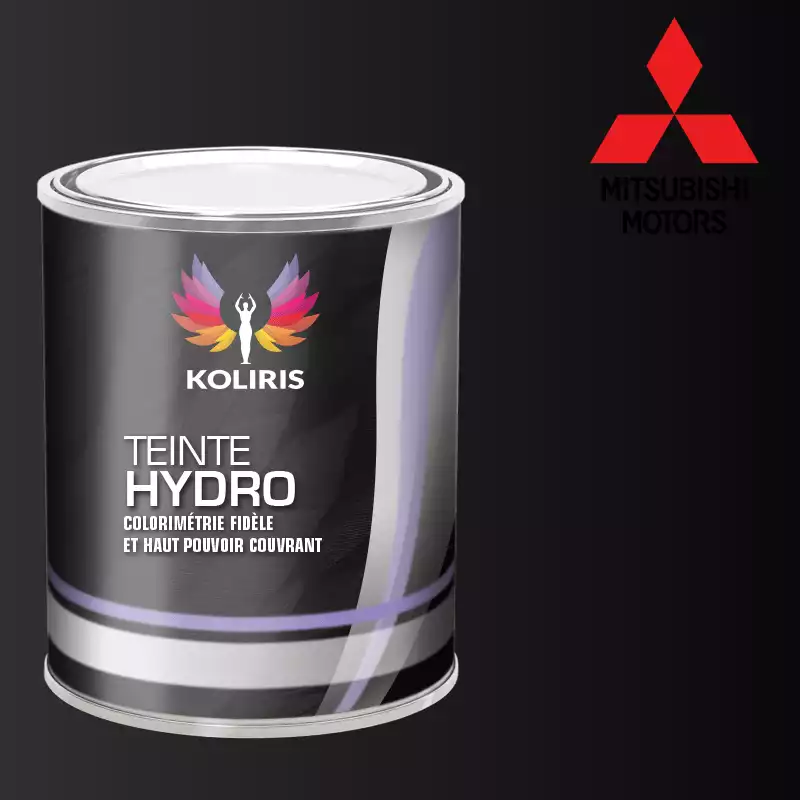 Peinture voiture hydro Mitsubishi