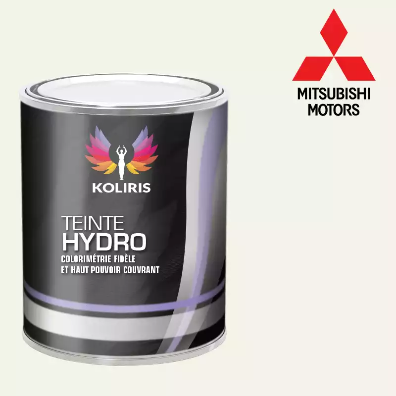 Peinture voiture hydro Mitsubishi