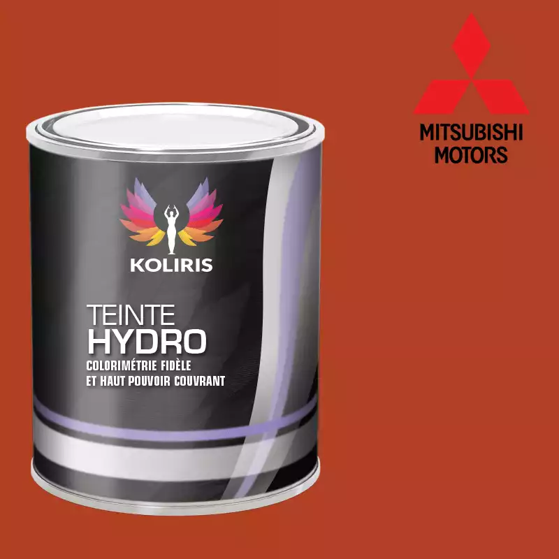 Peinture voiture hydro Mitsubishi