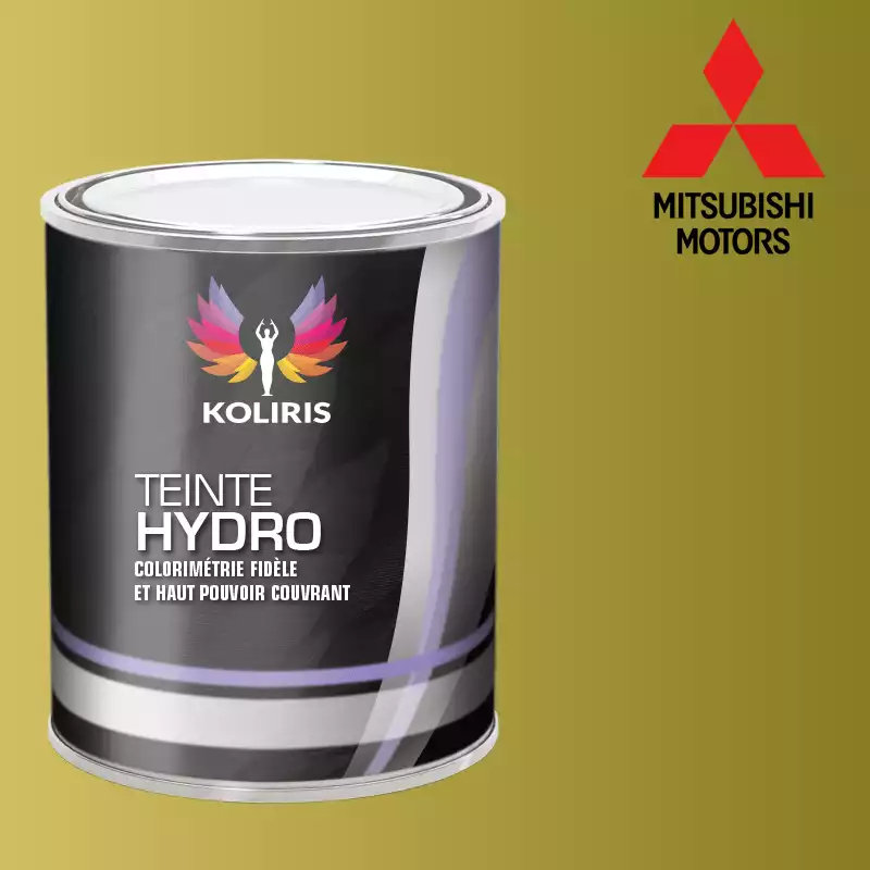 Peinture voiture hydro Mitsubishi