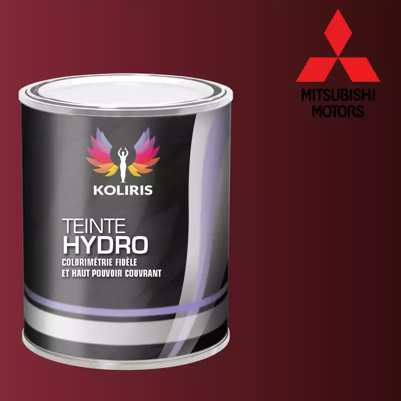 Peinture voiture hydro Mitsubishi