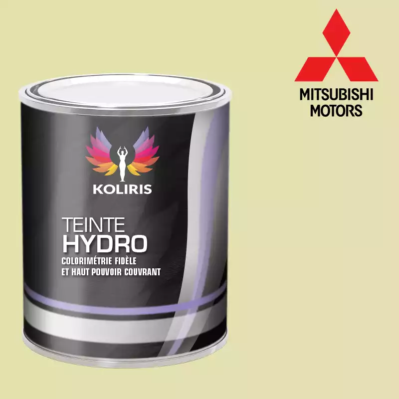 Peinture voiture hydro Mitsubishi