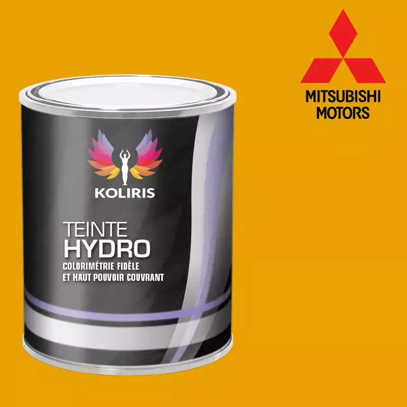 Peinture voiture hydro Mitsubishi