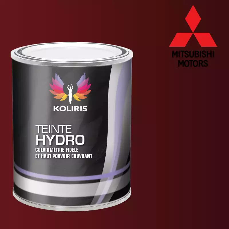 Peinture voiture hydro Mitsubishi