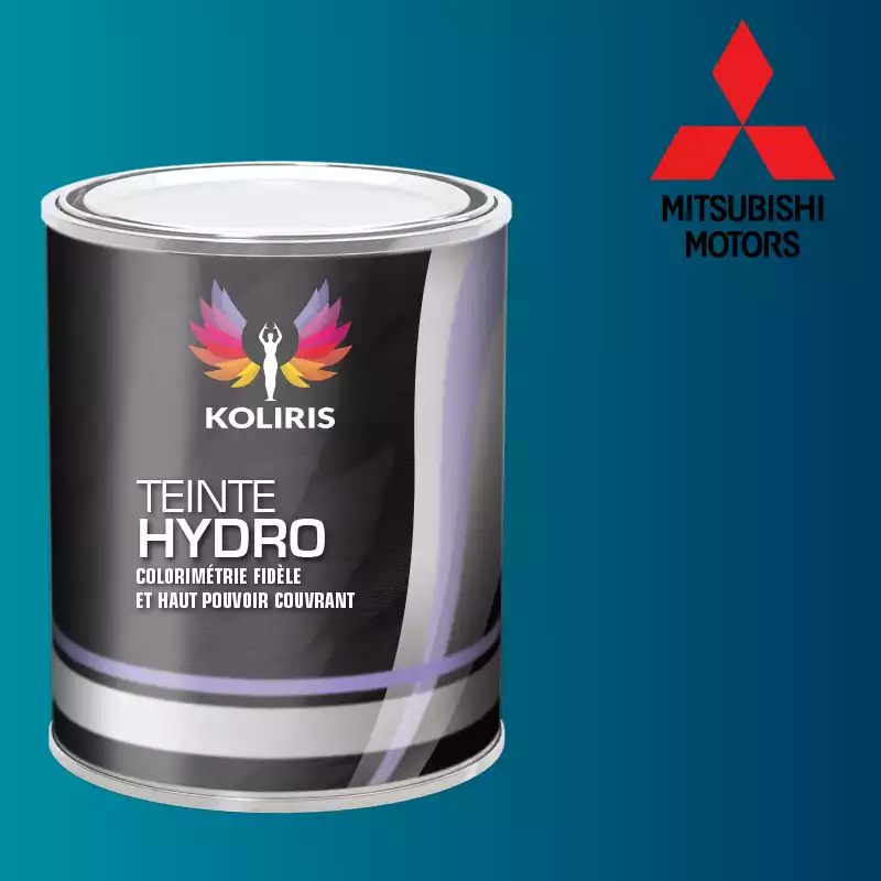 Peinture voiture hydro Mitsubishi