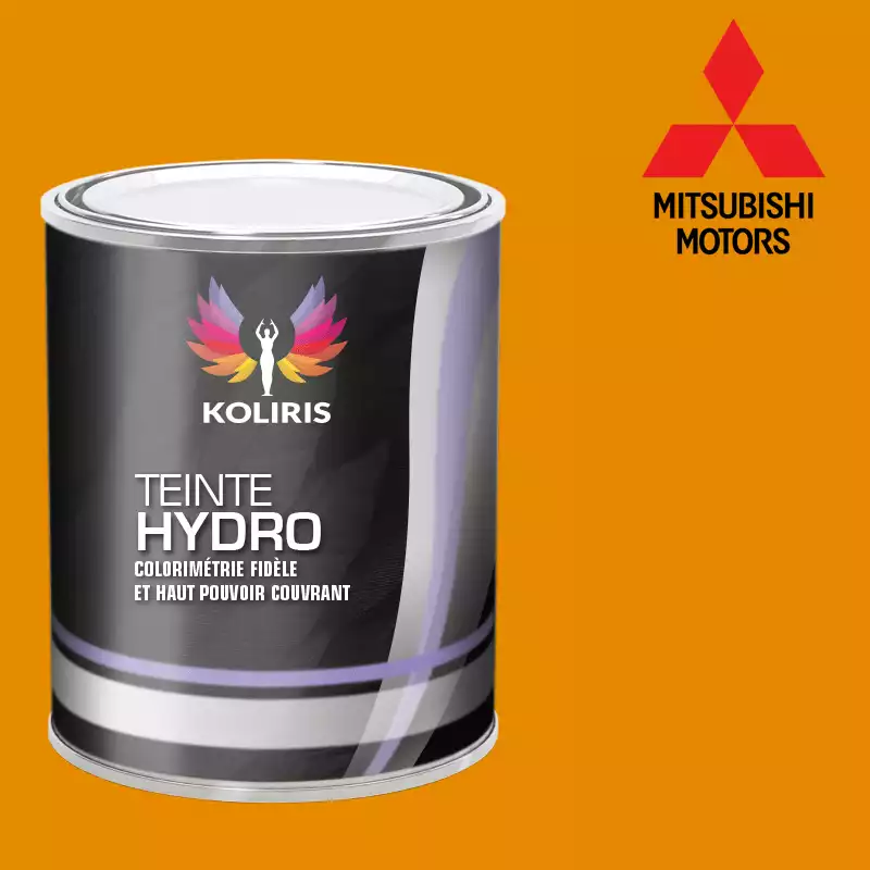 Peinture voiture hydro Mitsubishi