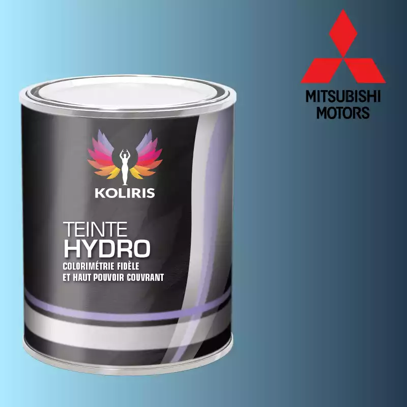 Peinture voiture hydro Mitsubishi