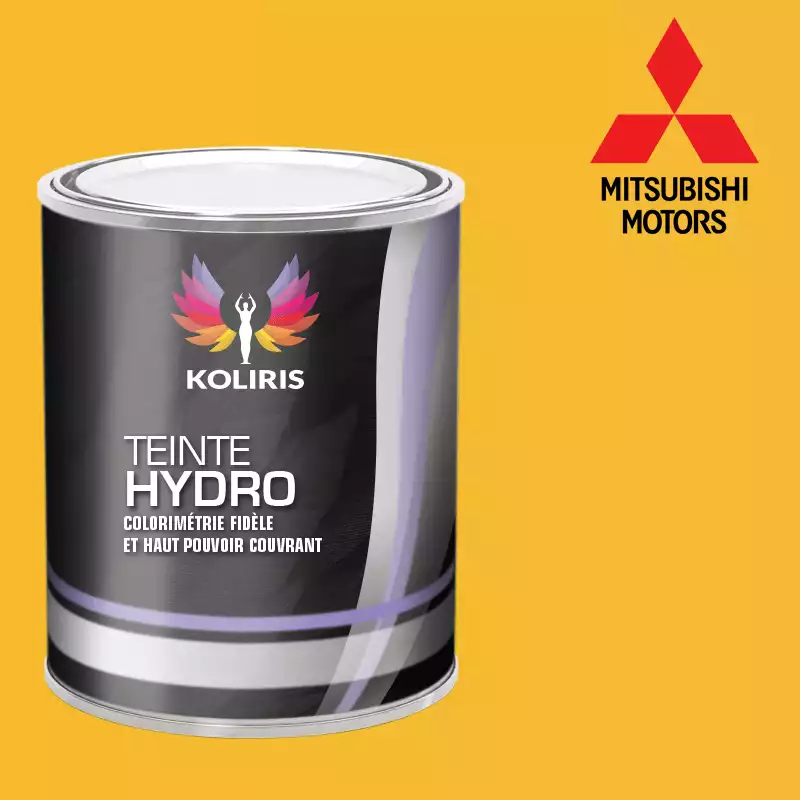 Peinture voiture hydro Mitsubishi