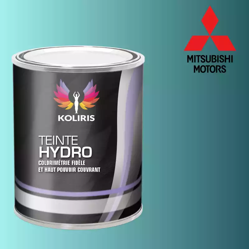 Peinture voiture hydro Mitsubishi