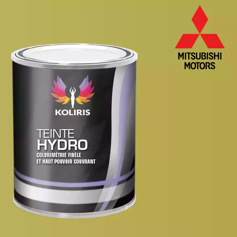 Peinture voiture hydro Mitsubishi