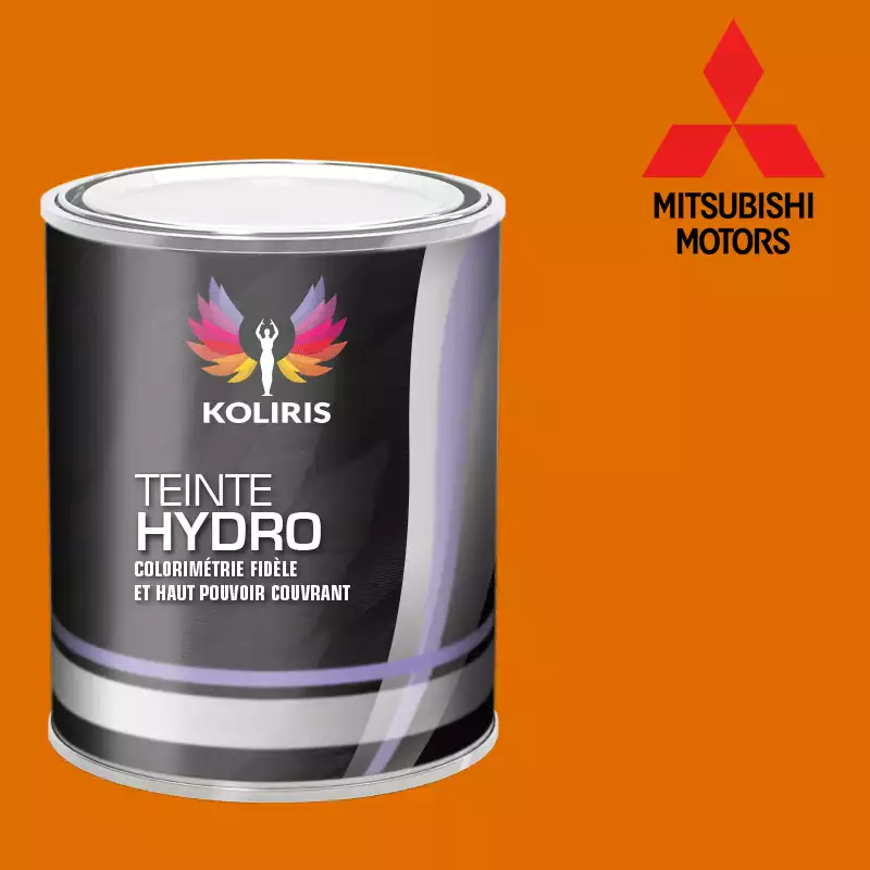 Peinture voiture hydro Mitsubishi