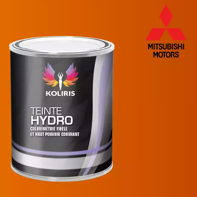 Peinture voiture hydro Mitsubishi