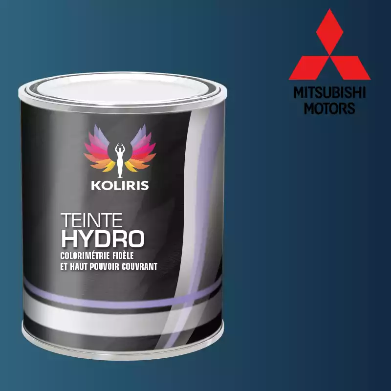 Peinture voiture hydro Mitsubishi