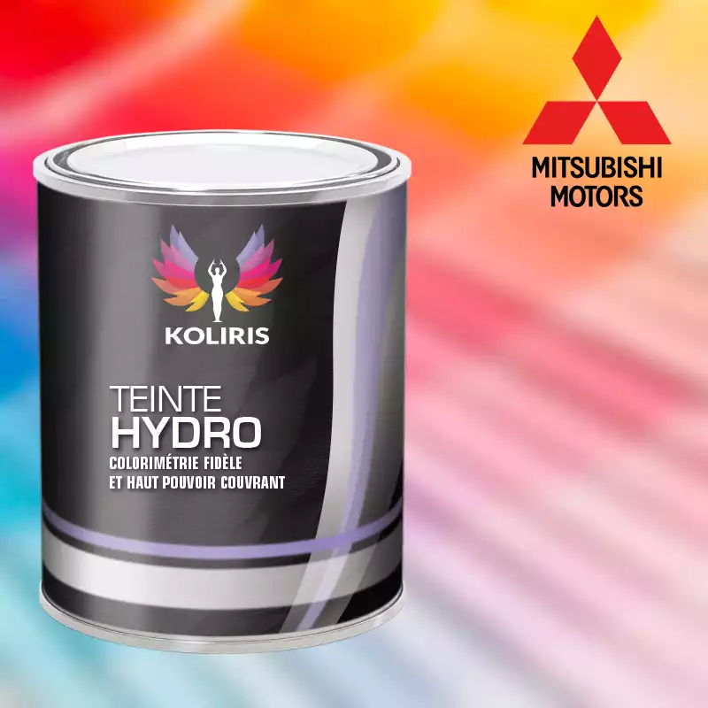 Peinture voiture hydro Mitsubishi