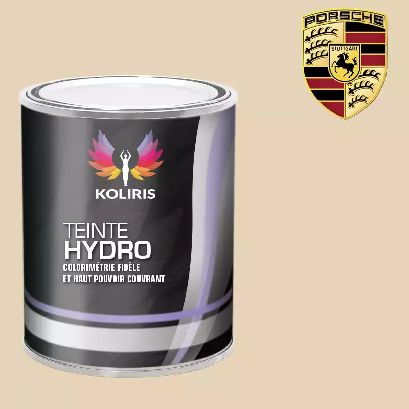 Peinture voiture hydro Porsche