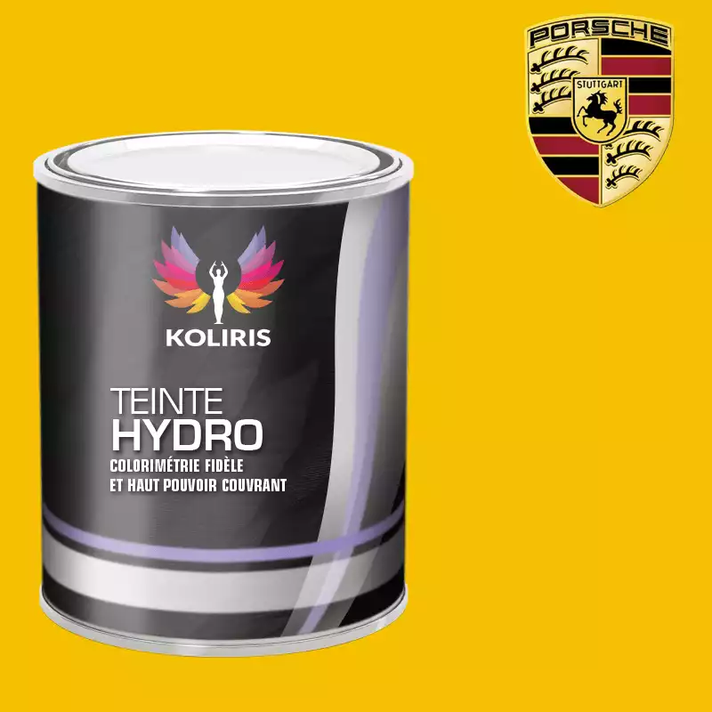 Peinture voiture hydro Porsche