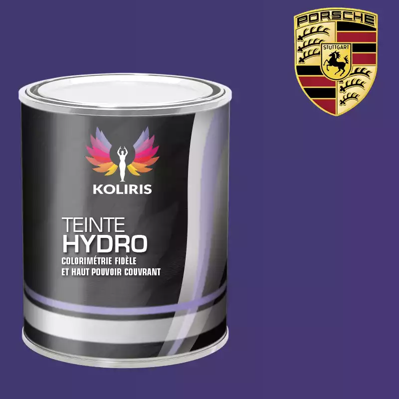 Peinture voiture hydro Porsche