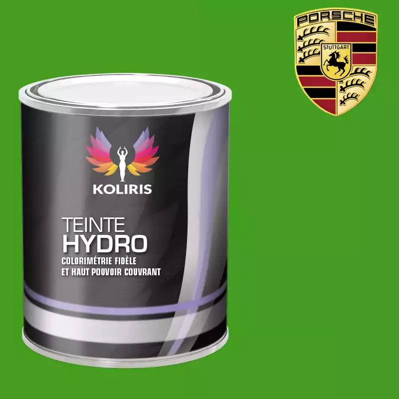 Peinture voiture hydro Porsche