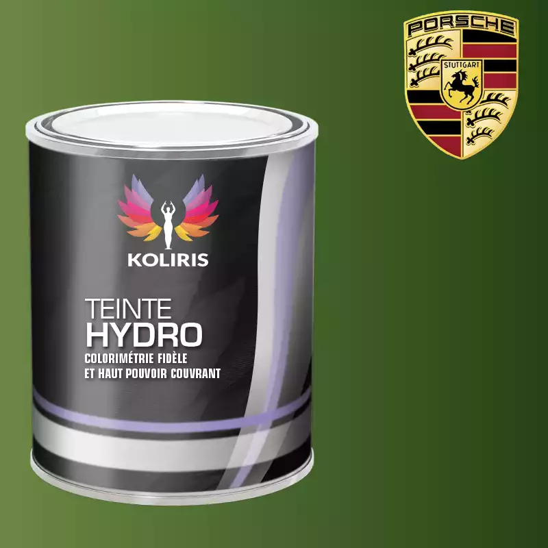 Peinture voiture hydro Porsche