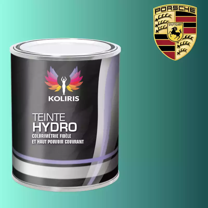 Peinture voiture hydro Porsche