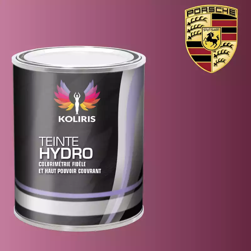 Peinture voiture hydro Porsche