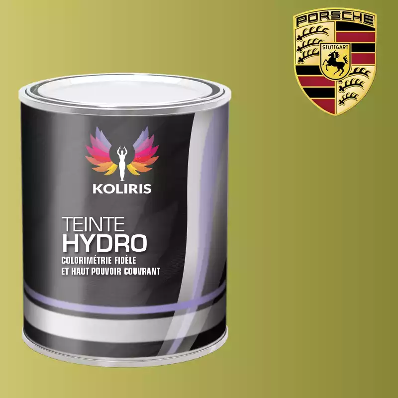 Peinture voiture hydro Porsche