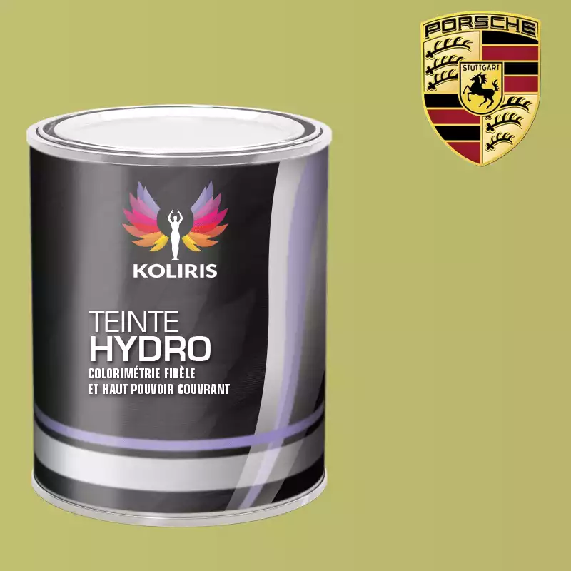 Peinture voiture hydro Porsche