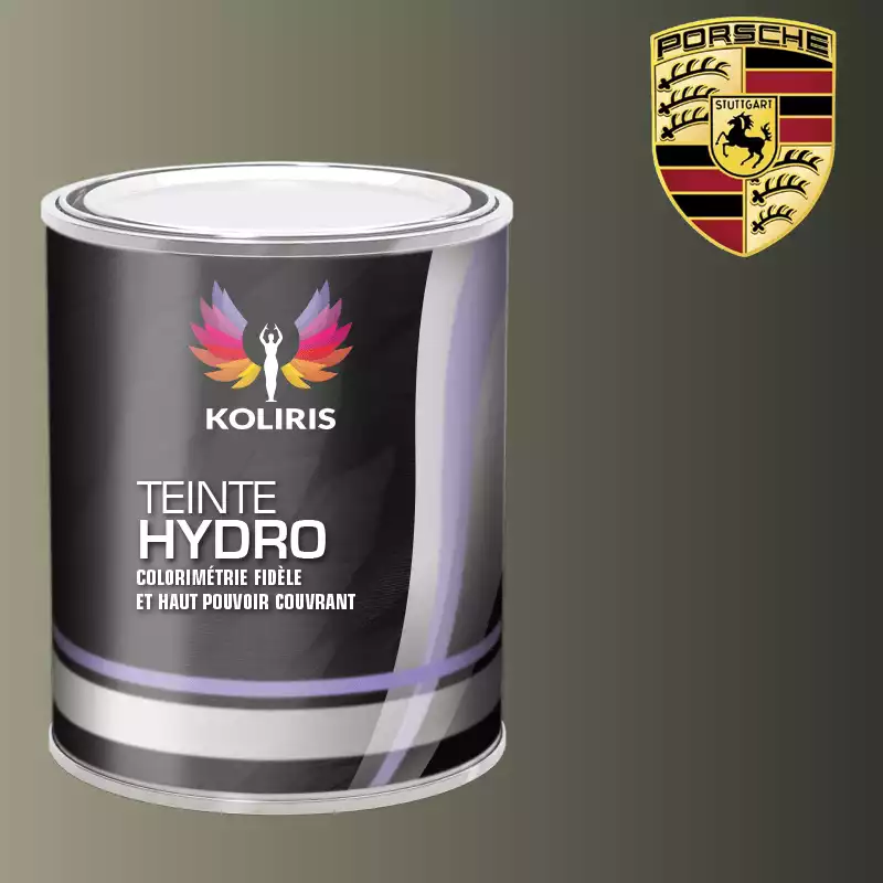 Peinture voiture hydro Porsche