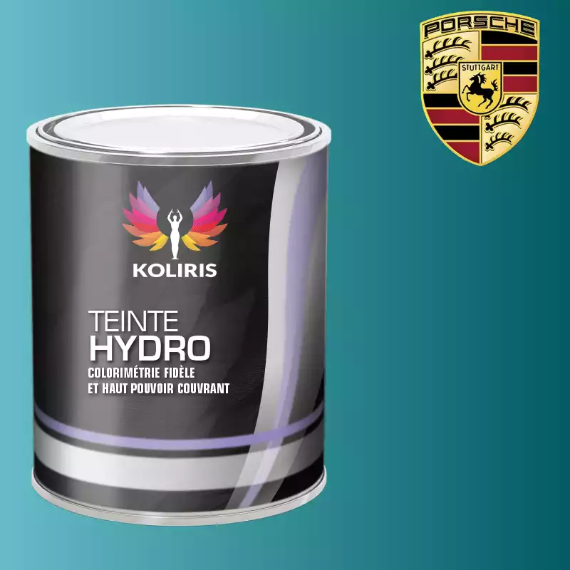 Peinture voiture hydro Porsche