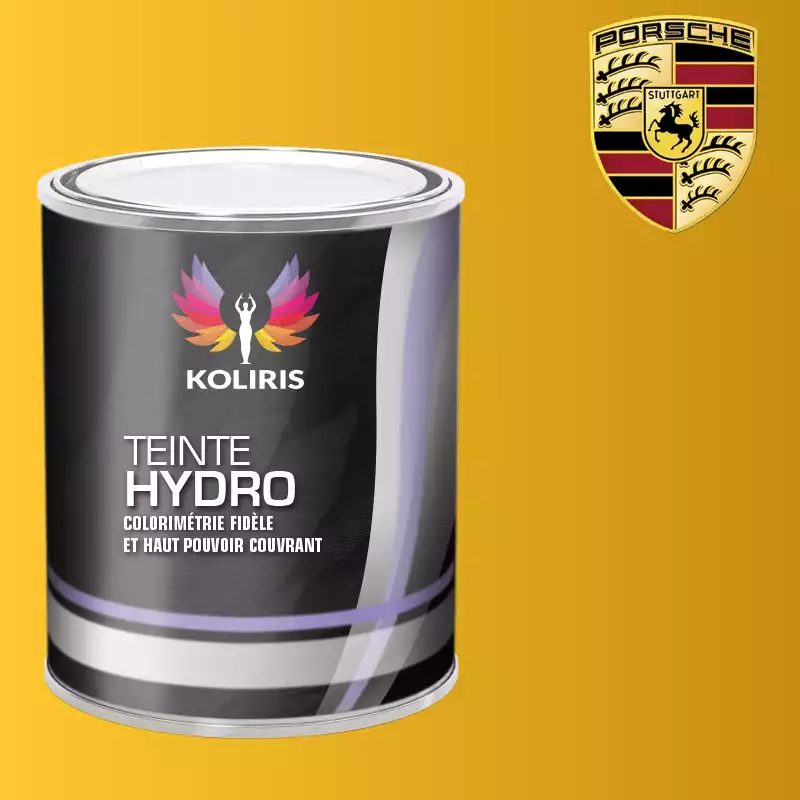 Peinture voiture hydro Porsche