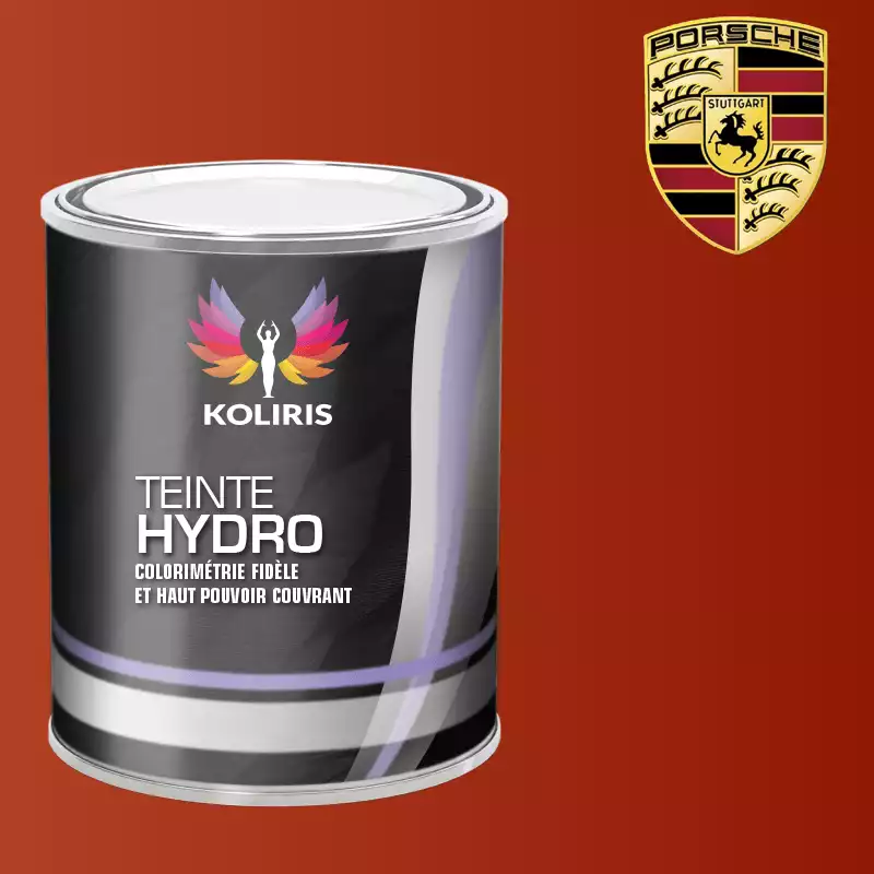 Peinture voiture hydro Porsche