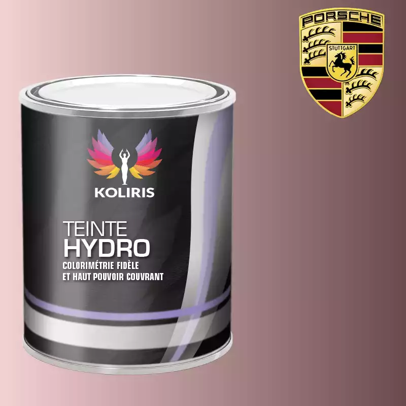 Peinture voiture hydro Porsche