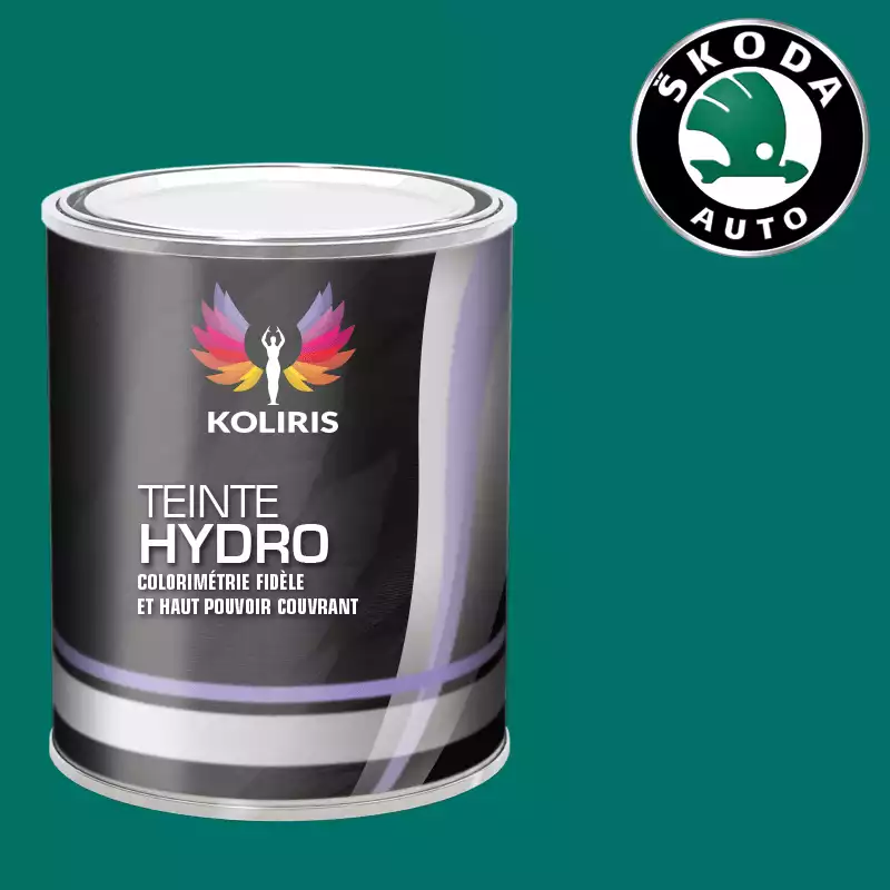 Peinture voiture hydro Skoda