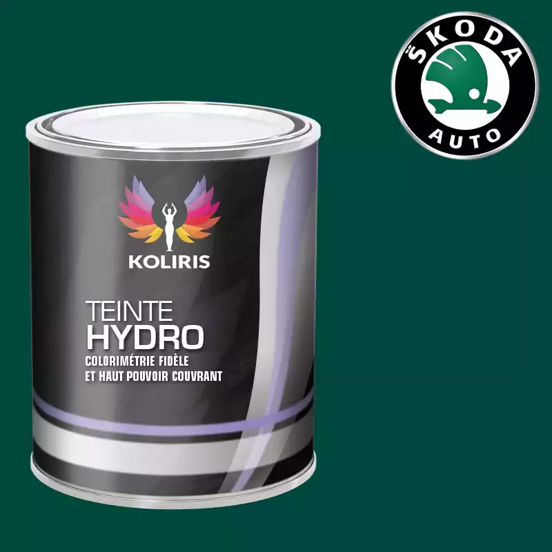 Peinture voiture hydro Skoda