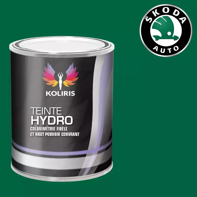 Peinture voiture hydro Skoda