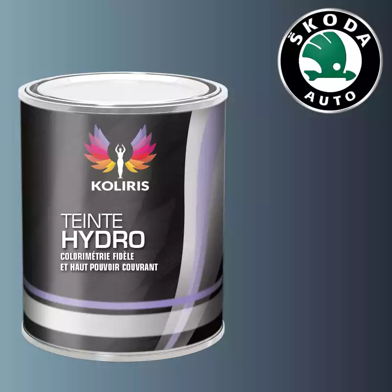 Peinture voiture hydro Skoda