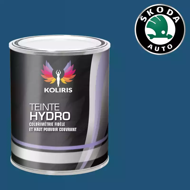 Peinture voiture hydro Skoda