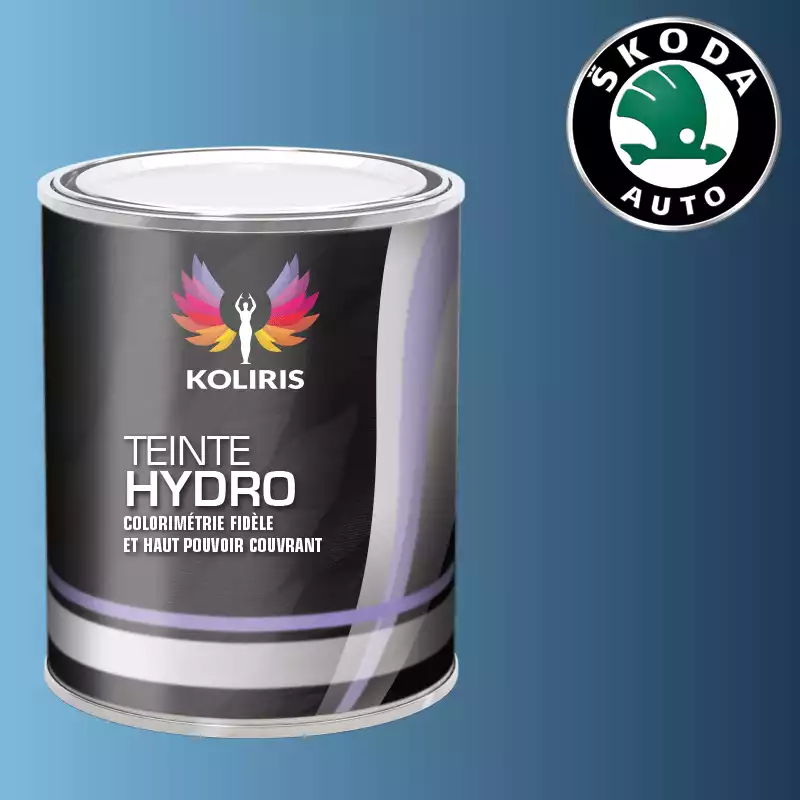 Peinture voiture hydro Skoda