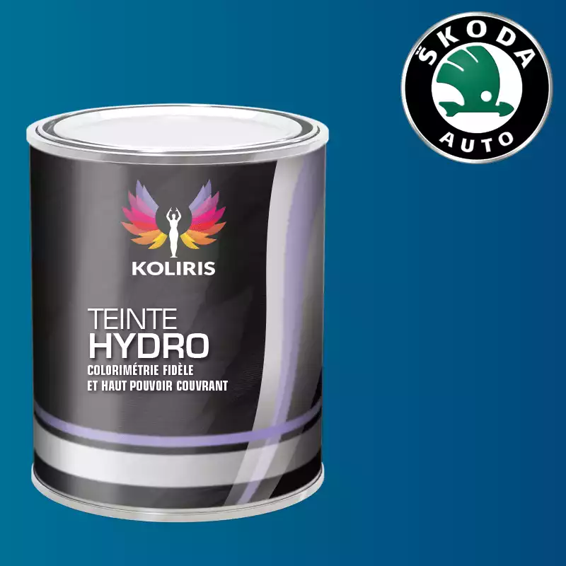 Peinture voiture hydro Skoda