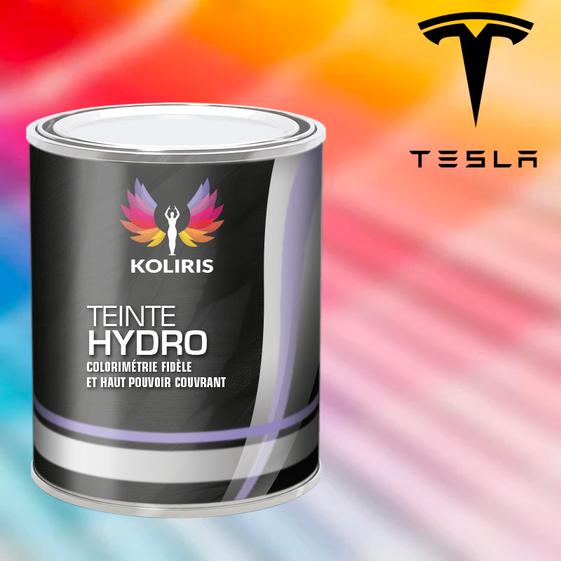 Peinture voiture hydro Tesla