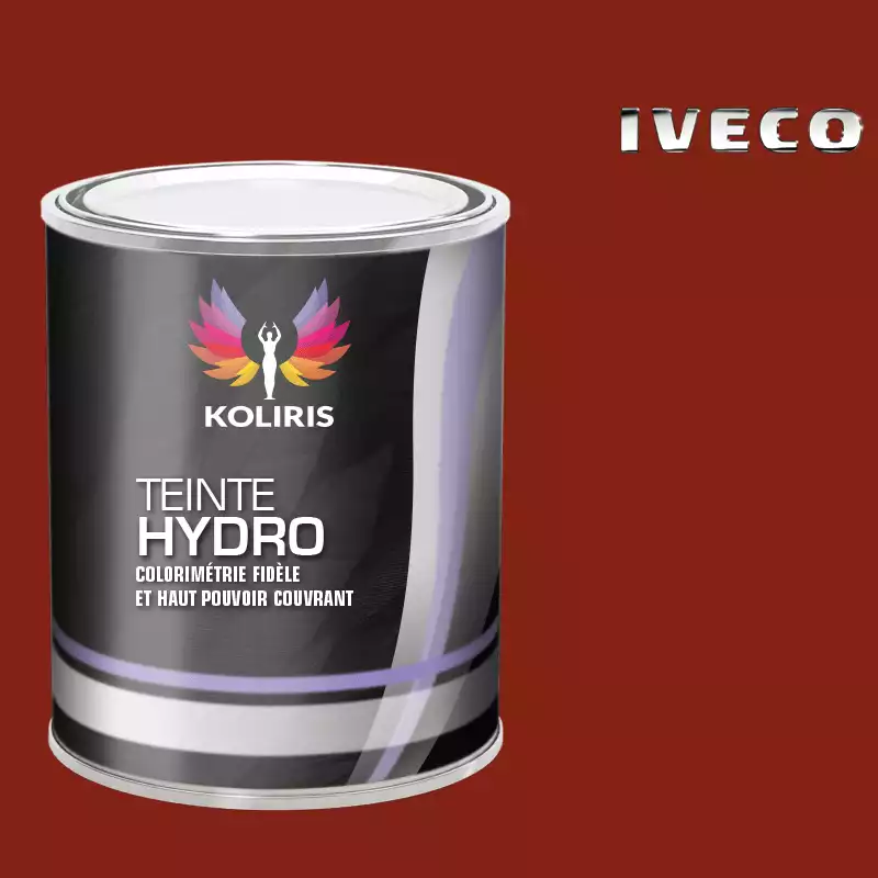 Peinture utilitaire - camion hydro Iveco