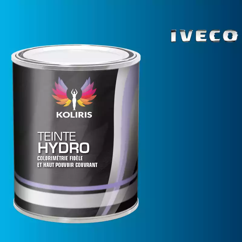 Peinture utilitaire - camion hydro Iveco