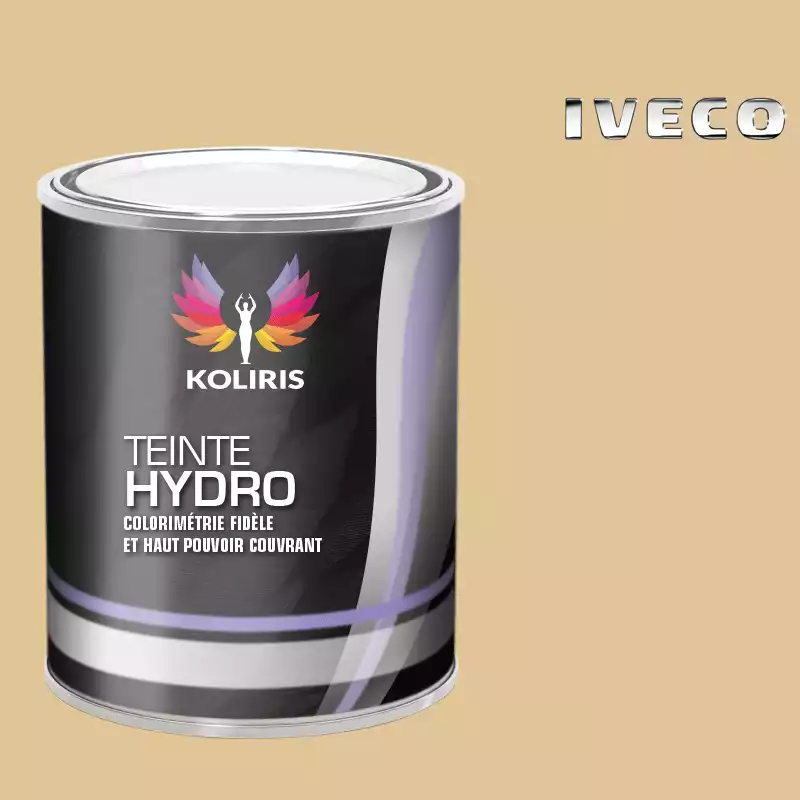 Peinture utilitaire - camion hydro Iveco