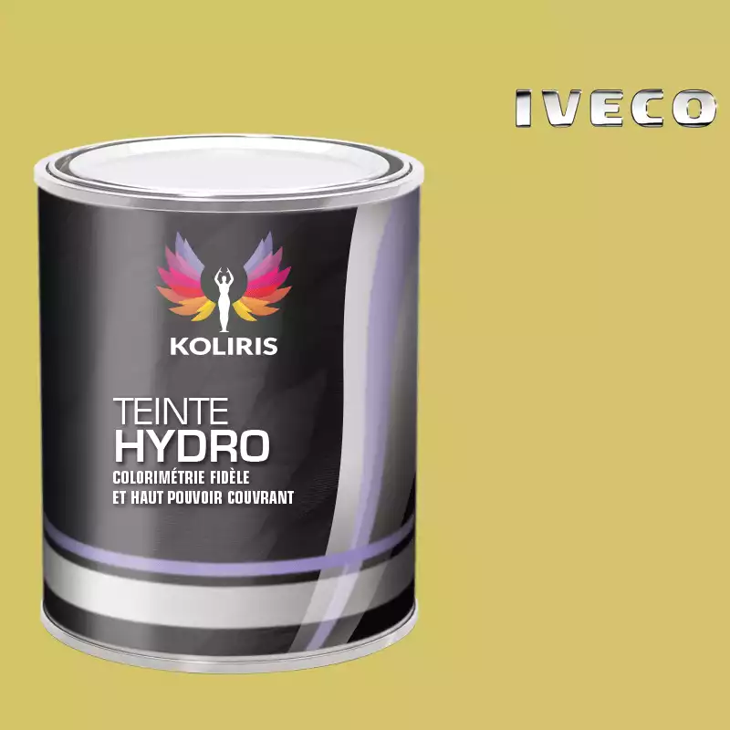 Peinture utilitaire - camion hydro Iveco