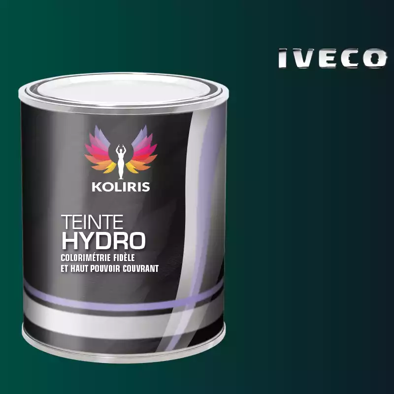 Peinture utilitaire - camion hydro Iveco