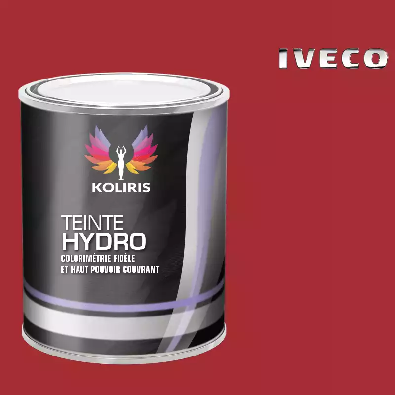 Peinture utilitaire - camion hydro Iveco